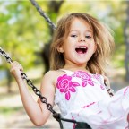 Love on a Backyard Swing